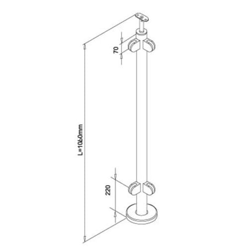 Balustrade Corner Post