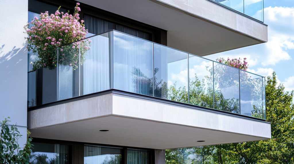 Glass balustrades UK Homes