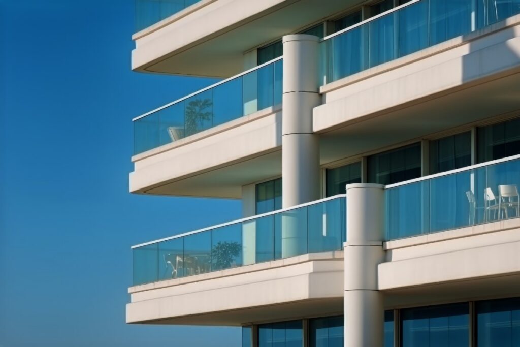 Modern office building